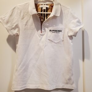 Authentic Burberry Polo Size 6Y